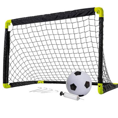 China Plastic Kids Mini Soccer Goal Set - Backyard/Indoor Mini Net and Ball Set with Pump - Portable Folding Youth Soccer Goal Set - 36