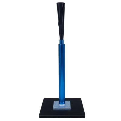 China Aluminum Alloy Baseball Batting Tee - Professional Batting Baseball/Baseball Easy Height Adjustment 24-46 Inch Hitting Tee (Heavy Base) for sale