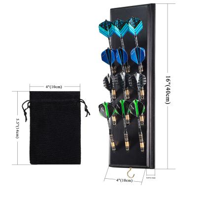 China Darts Cart Wall Mounted Darts Holder/Holder/With Metal Hook, Storage Accessory Bag Displays 12 Set Of Steel Darts Tr-023 for sale