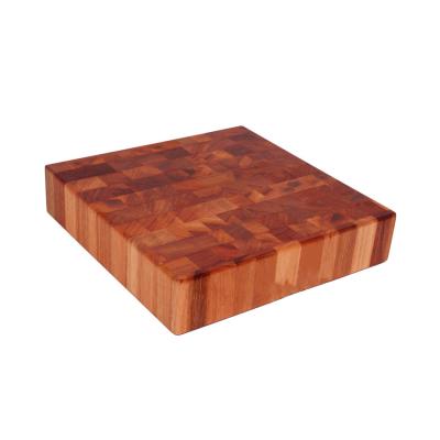 China Kitchen Butcher Stand Solid Cherry End Solid Wood Grain Cutting Cutting Board for sale