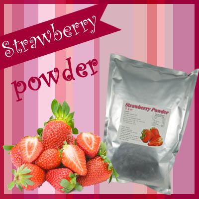 China Strawberry flavor powder for soy pudding, yogurt and other products granule for sale