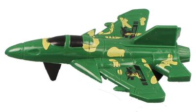 China Inertia Four-Wheel Drive Aircraft Children′s Simulation Model Fighter Anti-Fall Toy Friction Aircraft Four-Wheel Car Toy for sale