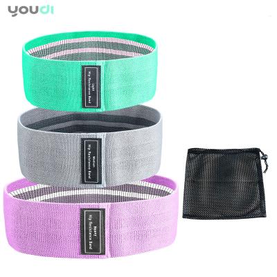 China Non-Slip Most Popular Cheap Price Fishing Booty Exercise 1 Piece Fitness Gym Elastic Hip Resistance Bands for sale