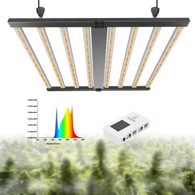 China Seed Starting Promotion USA Warehouse In Stock 600W 800W Sambead 281B Full Spectrum With RJ12 Left Bendable LED Grow Light for sale