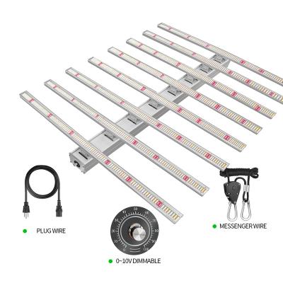 China JAHYUU 2021 Best Selling Product 600W 8 Seed Starting Bar Led Light Hydroponic Plants Growth Supplement Full Dimmable Spectrum Led To Grow Light for sale