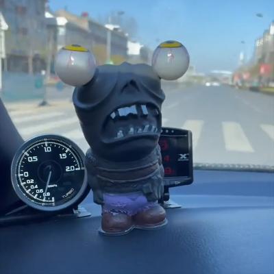 China Plastic Zombie Decompress Ornaments Amplify Explosive Car Eye Doll Racing Violent Eye Release Pressure Turbo Boost Accessories for sale