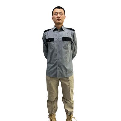 China Wholesale High Quality Security Guard Uniform Dark Blue Security Uniform Shirts for sale