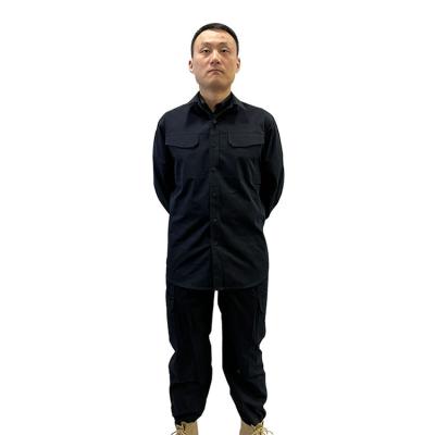 China Custom Made Men Security Guard Uniforms Long Sleeve Shirts With Customized Logo for sale