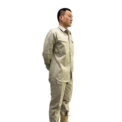 China Spring And Autumn Black Security Top Shirt Wholesale Guard Safety Guard Uniform For Men for sale