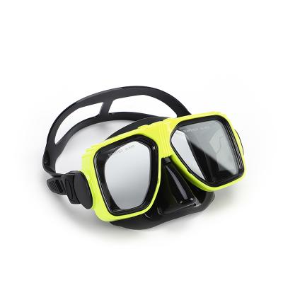 China Waterproof / Comfort Fit Adults Snorkel Set Diving Waterproof Panoramic Impact Resistant Tempered Glass Durable for sale