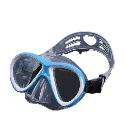 China Waterproof / Comfort Fit High Quality Professional Diving Equipment Full Face Snorkel Set Snorkeling Goggles for sale