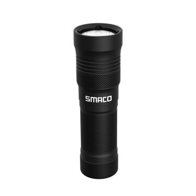 China 2020 SMACO Camping Bottom Water Scuba Waterproof For Diving Rechargeable Aluminum Flashlights for sale