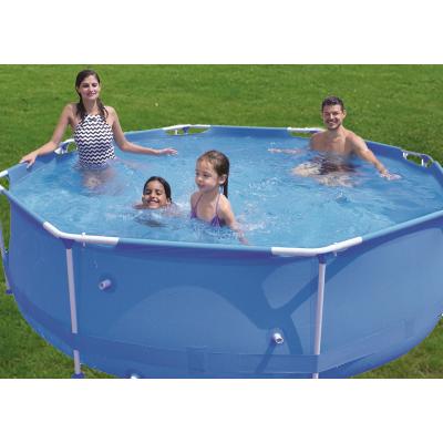 China EN 71 Family Inflatable Swimming Pools Outdoor Toys For Props Games Above Ground Sales Garden Summer FNI Large Kids Pool for sale