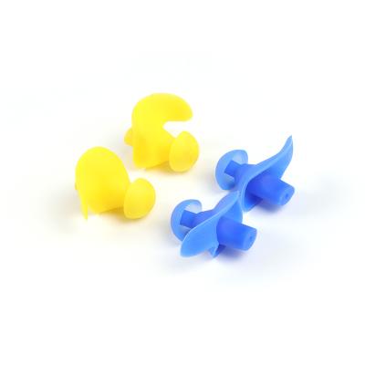 China Ear protector for swimming or bathing various colors soft silicone ear plugs for bathing swimming anti noise for sale