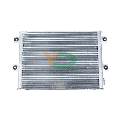 China Universal Auto Air Conditioner Auto Aluminum Radiators Fan AC Cooling System Parts Water Tanks Aluminum Condenser for sale