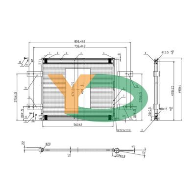 China Chinese Auto Car Auto Ac Condenser Factory Air Conditioner Manufacturer Directly for sale