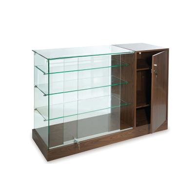 China Hot Fashional Jewelry Showcase Mobile Phone Glass Display Cabinet Glass Display Case for sale