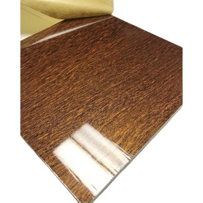 China MDF Self Adhesive Laminate High Gloss Acrylic Board Vanity Plywood Moisture Proof Coating UV Coating Board for sale