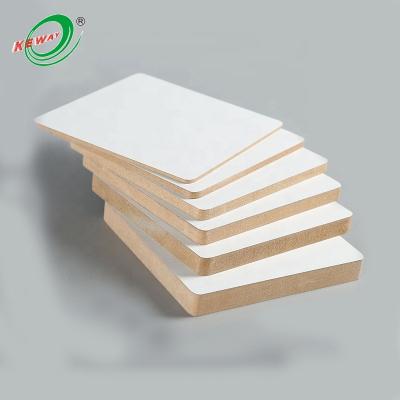 China Wholesale MDF Board Moisture Proof UV Coated White Colors for sale