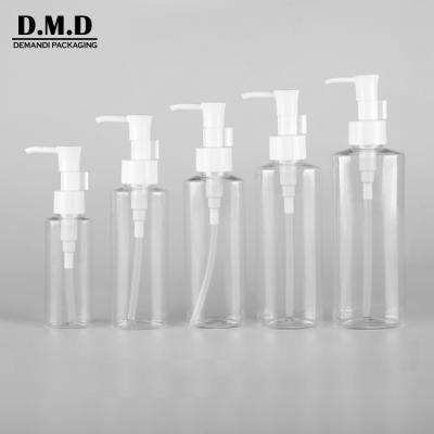 China Wholesale Empty White PET Oil Pump Plastic Facial Cleansing Bottle 50ml 100ml 120ml 150ml 200ml From Personal Care for sale