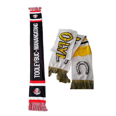 China Custom USA Defender Soccer Long Scarf Double Sided Football for sale