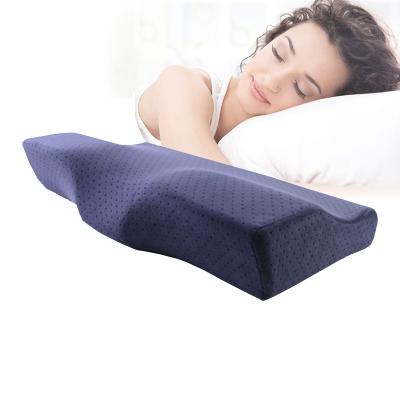 China Custom Memory Butterfly Shaped Orthopedic Memory Foam Pillow for sale