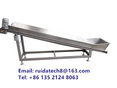 China Conveyor with Large Capacity for Transporting Any Solid Materials and Pieces in snack food manufacturing for sale