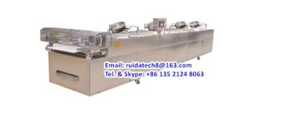 China RDH Fully Automatic High Output Shaqima/Puffed Rice Candy Food Flatting Cutting Machine for sale