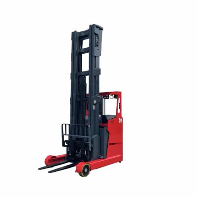 China Flexible low noise and easy to use reach break 1.6t reach electric forklift work in supermarkets and other narrow space for sale