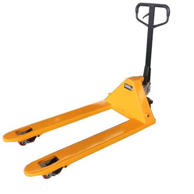 China Hotels China Stacker Hand Pallet Truck With Integral Hydraulic Pump for sale