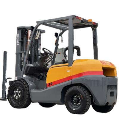 China Building material shops 100% chinese manufacturer directly loading and exporting CPCD30 FD30 3 ton diesel forklifts for sale