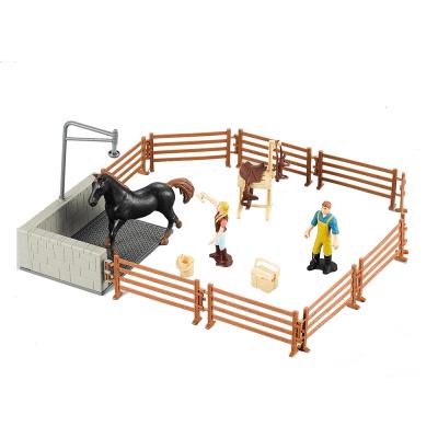 China Plastic Human Figure Gift Collection TOY Kids Plastic Model Toy Horse MODEL for sale