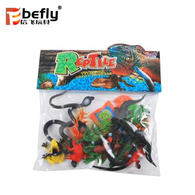 China Promotion Mini Snake Frog Reptile Toys Bulk Plastic Animal for sale