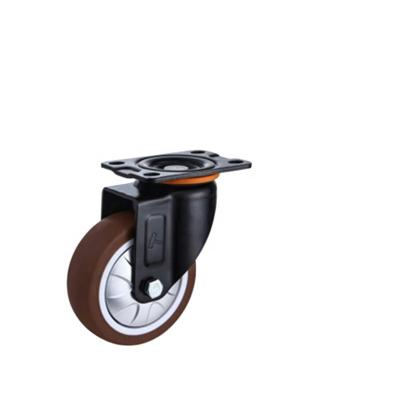 China Furniture Wear Resistant Casters Medium Duty Swivel Caster Wheels 3 Inch TPR Universal Caster Wheels for sale