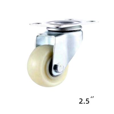 China Modern High Temperature White Nylon Poly Wheel For Wheelnsustrial Industrial Wheels for sale