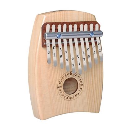 China Durable Hot Selling Kalimba 10 Inch Piano Kalimba Musical Instrument K10SP Head Spruce Wooden Body for sale