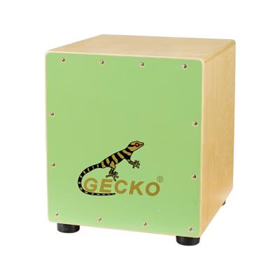 China Exquisite Accessories Musical Instrument Factory Direct Selling Gecko Cajon Wooden Box Drum for sale