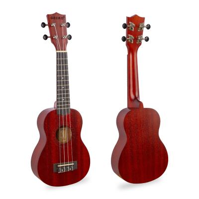 China Sapele 21 Inch Integrated Design Brand Ukulele Wholesale Supplier for sale