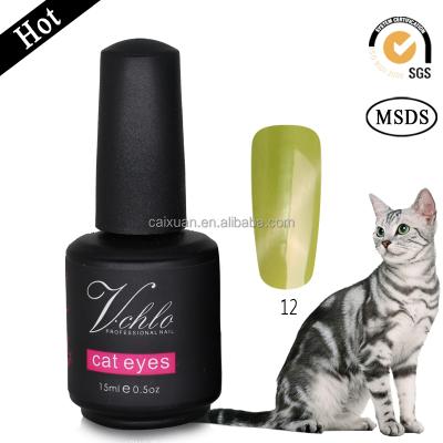 China cat eyes gel nail polish 132 colors magnetic UV gel polish, 3D Cat Eye LED gel nail polish UV gel polish for sale