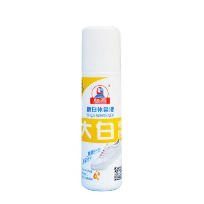 China BIKI whitening and white coloring agent shoe polish OEM small whitening liquid 13.5*3.5cm for sale