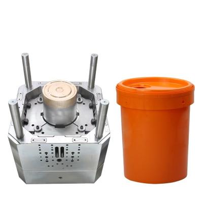 China Steel OEM Customized Paint Mold Plastic Paint Bucket Injection Mold for sale