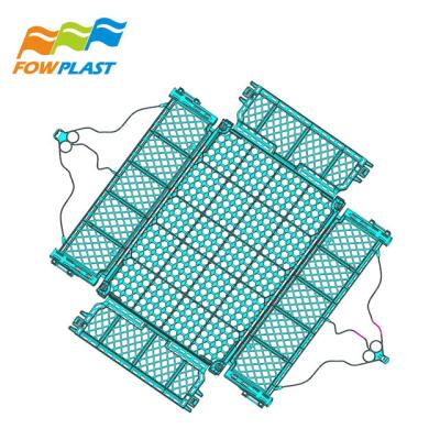 China Plastic mesh vegetable and flower crates for sale