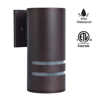 China Outdoor Waterproof Outdoor Yard Garden Lamp Led Bulb Wall Light Cylinder Wall Sconce For Porch for sale