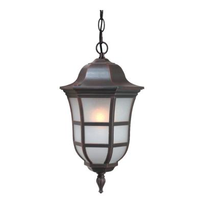 China Traditional Waterproof Outdoor Balcony Aisle Door Dusk Unborn Pendant Light Hanging Lantern Lamp for sale