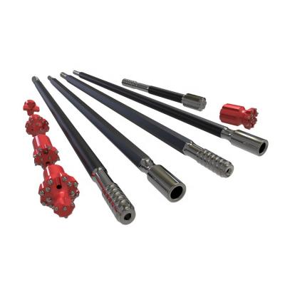 China Tunneling Top Hammer Rock Drill Hydraulic Threaded Bit Rod Shank Adapter Couplings For Drilling for sale