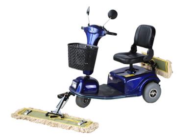 Chine Dycon trois roulent le nettoyage de plancher de scooter de chariot de la poussière pour la station, la tension 48V à vendre