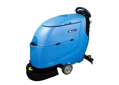 China Hardwood Floor Walk Behind Auto Scrubber , Gym Stone Floor Cleaner Machine for sale