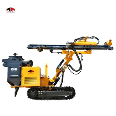 China 70Kw Yuchai Engine Crawler Mounted DTH Rock Blasting Drilling Machine for sale