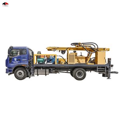 China Opgezette het Waterput die van CSD200 4x4 Vrachtwagen Rig Borehole Machine boren Te koop