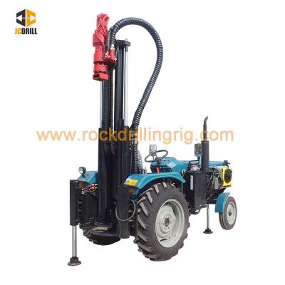 China Tractor Opgezette Kleine het Waterput die van TD200 Rig Portable boren Te koop